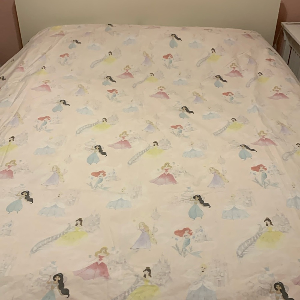 Pottery Barn Kids Disney Princess Castle Duvet